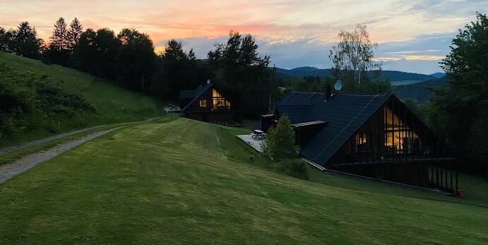 Chalupy Rajsko na Šumavě – Popis