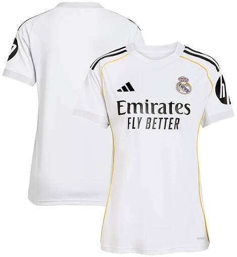 Real Madrid adidas Home Shirt 2025-26 - Womens