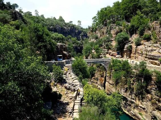 Tazí kanyon a antické město Selge