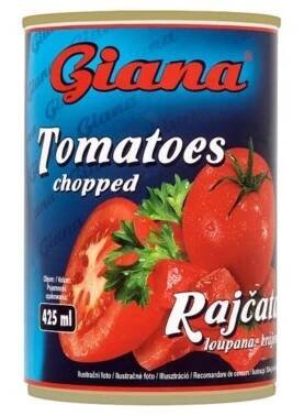Krájená rajčata 425 g