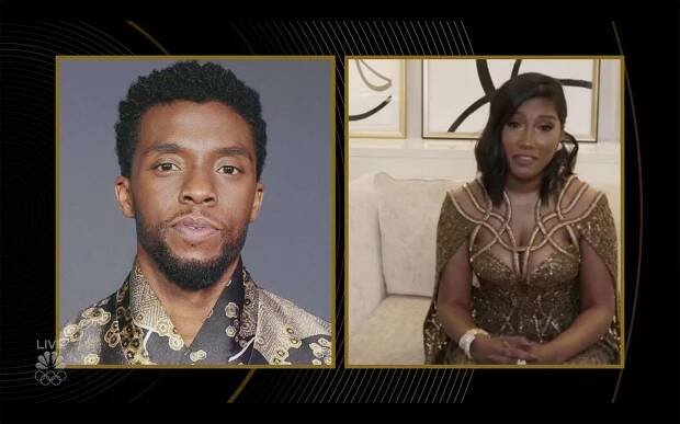 Chadwick Boseman wins his first Golden Globe posthumously
