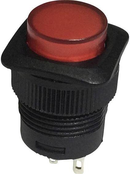 TRU COMPONENTS TC-R13-508A-05RT, 1587738 tlačítko, 16 mm, 250 V/AC, 1.5 A, 1 ks