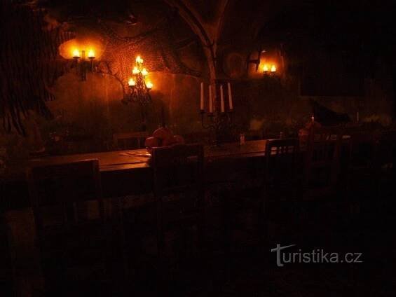 Dětenice - středověká krčma