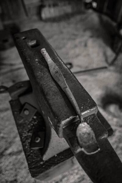 Chris Elwood, Blacksmith, Helensville.