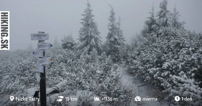 Túra: Krakova hoľa v zime