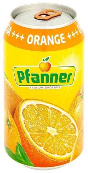 PF - Pomeranč 50% plech 0,33 PFANNER - | JASO
