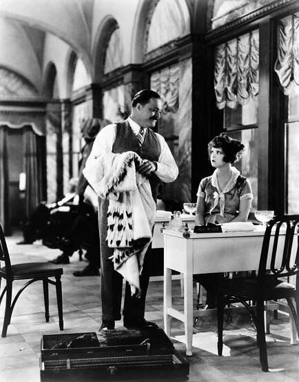 RED HAIR, from left, William Irving, Clara Bow, 1928