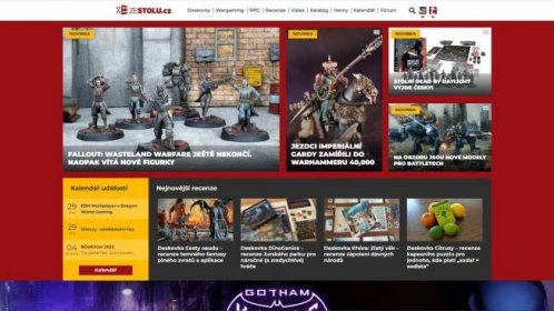 Spouštíme nový web ZeStolu.cz, bude se věnovat deskovým hrám, RPG a wargamingu