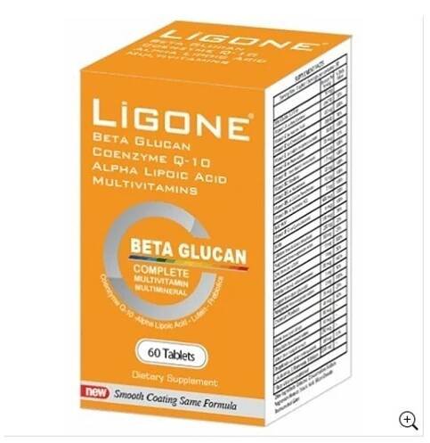 Ligone Beta-Glucan Probiotic Multivitamin 60 Tablet