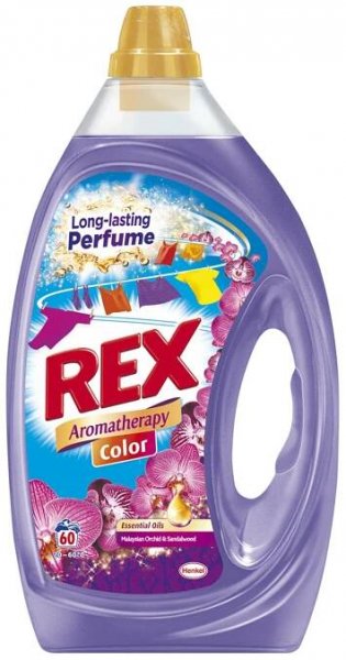 Rex prací gel 3l color malaysian orchid