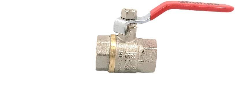 Ventil Kulový kohout Optiline vnitřní/vnitřní závit Art. 600 3/4˝ PN32