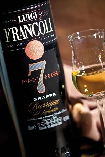 Francoli Grappa Barrique del Limousin 7 Anni 42,5%vol 0,7ltr