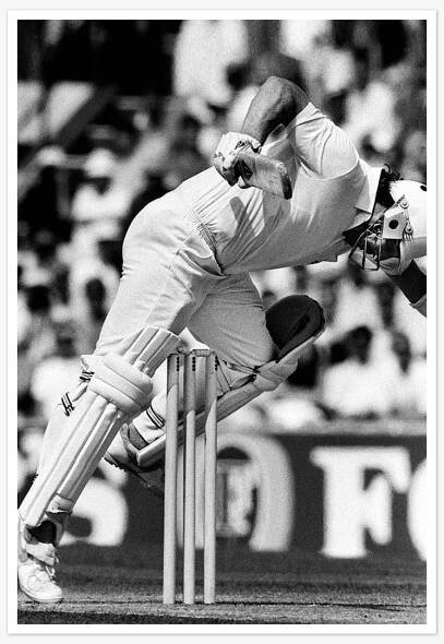Botham Struggles To Get his Leg Over by David Ashdown - The Independent Botham Struggles To Get his Leg Over by David Ashdown