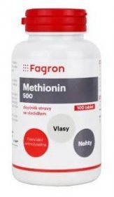 FAGRON a.s. Methionin 500mg 100tbl Fagron