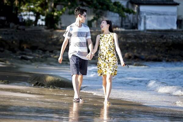 Honeymoon couple