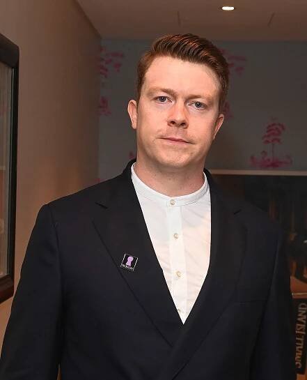 Daniel Rigby at the press night after-party for "Accidental Death Of An Anarchist".