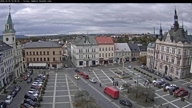 Severočeské kamery - Webkamera Turnov - náměstí Českého ráje