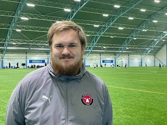 Simon Hede Steffensen, FC Midtjylland, in Eerikkilä.