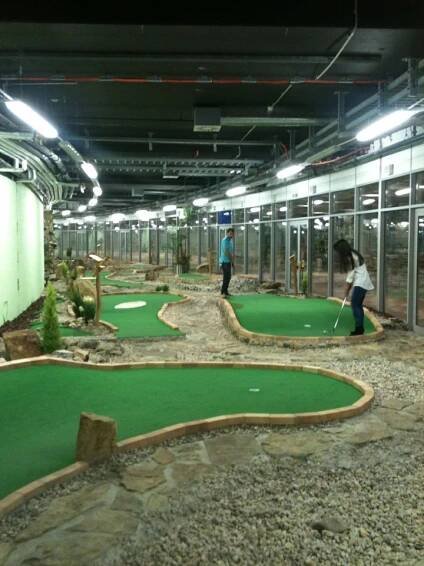 Zábavní centrum Adventure Minigolf Praha