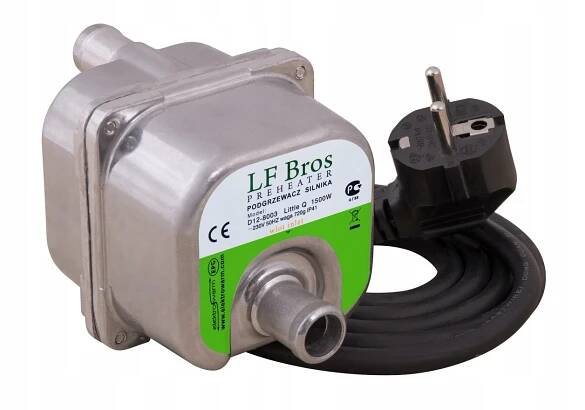 Ohřívač motoru D12-8003 (síťový kabel Schuko zástrčka) - ELEKTROWARM sušičky obuvi, topení spalovacích motorů