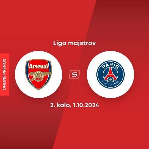 Diskusia: Liga majstrov: Arsenal zdolal v šlágri kola francúzsky Paríž St. Germain