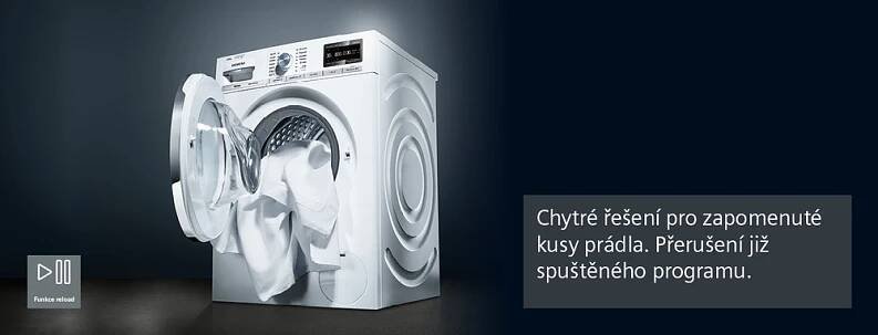 Pračka Siemens iQ500 WG44G2Z3CS smartFinish bílá | DATART