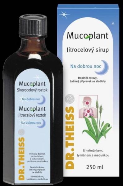 Mucoplant Jitrocelový sirup Na dobrou noc 320 g