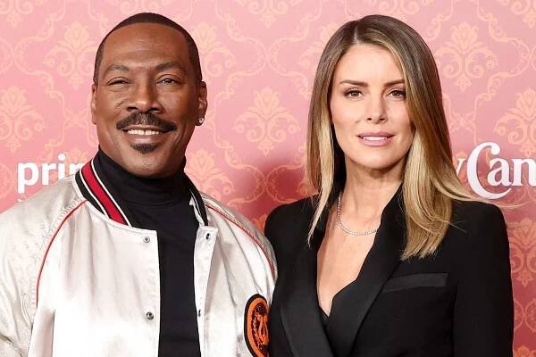 Eddie Murphy and Australian model Paige Butcher tie the knot in the Caribbean