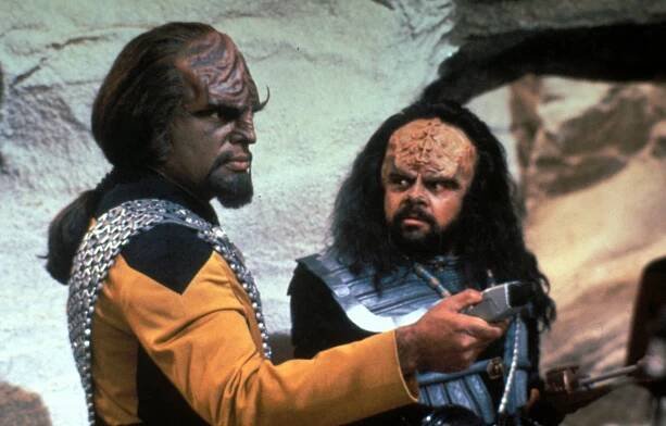 Star Trek: Nová generace - Závod - Z filmu - Michael Dorn, John Cothran Jr.