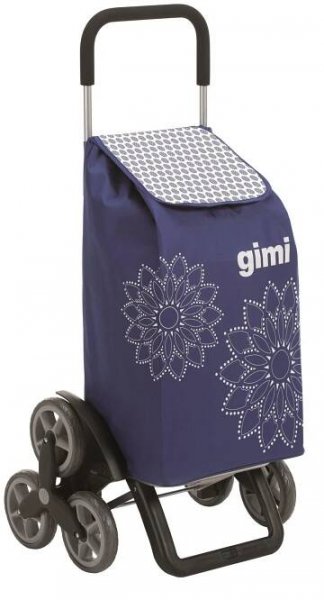 Gimi TRIS FLORAL 56L, modrá