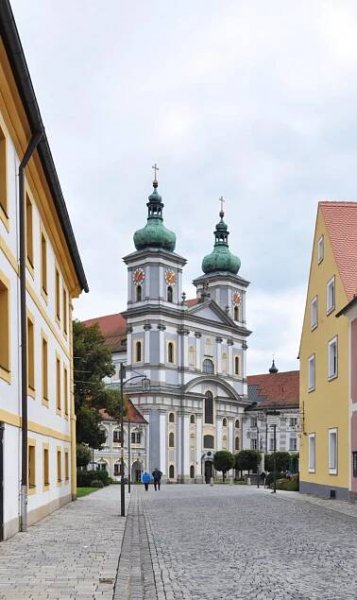 Waldsassen - Klášter cisterciáků a bazilika Nanebevzetí Panny Marie | Via Dientzenhofer