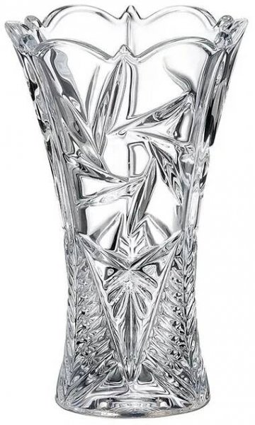 Crystal Bohemia Nova Pinwheel váza 20,5 cm