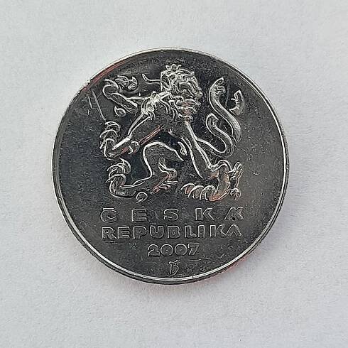 Mince 5 Kč z roku 2007