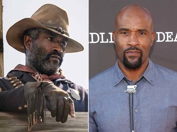 LaMonica Garrett as Thomas of the Paramount+ original series 1883