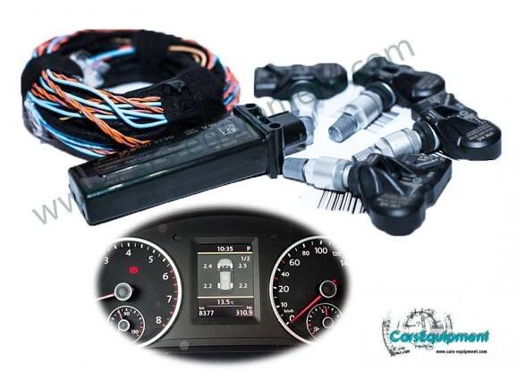TPMS 3AA907273H - Sada TPMS Hlídání tlaku v pneumatikách - VW, Škoda za 5 500.00 Kč - Monitorování tlaku v pneumatikách