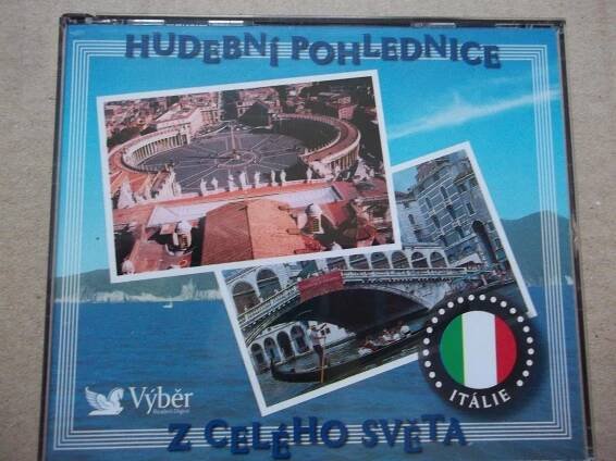 Kolekce 3 CD - Výběr nejznámějších italských hitů - nové - Hudba