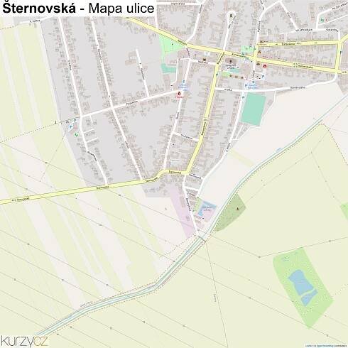 Šternovská - mapy | Kurzy.cz