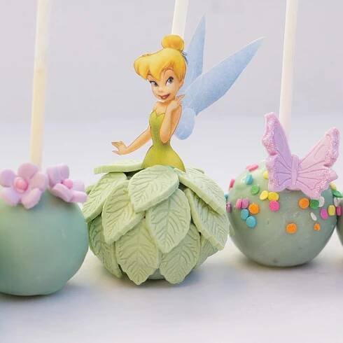 Tinkerbell Cake Pops1
