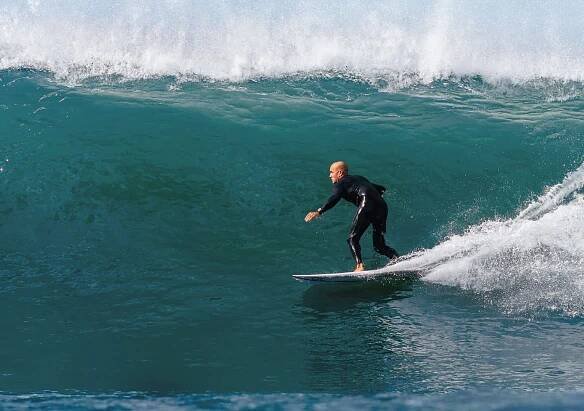 Kelly Slater Breitling Testimonial surfen