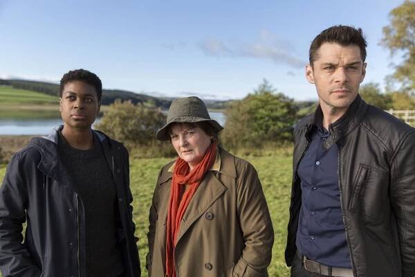 Zločiny z vřesovišť - Série 6 - Mrtvý v síti - Z filmu - Brenda Blethyn, Kenny Doughty