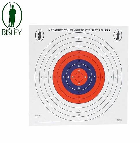 Bisley Zielscheiben Single Targets 50er Pack - 14 x 14 cm
