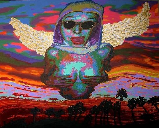 Acrilyic Paintings by Frank Rozasy