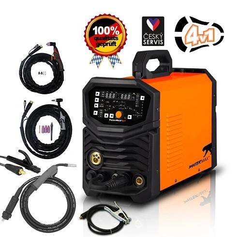 PANTERMAX® PanterWeld®4v1 200 MULTIFUNKČNÍ invertorová svářečka MIG/TIG/MMA/PLAZMA - Pantermax.cz