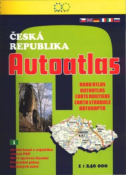 Česká republika autoatlas | KNIHCENTRUM.cz