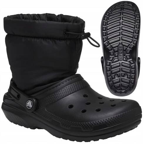 Dámská zimní obuv Crocs dámské sněhule Classic Lined Neo Puff velikost 36,5