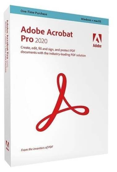 Adobe Acrobat Pro DC 2020 - Doživotní Trvalá licence- CZ Jazyk