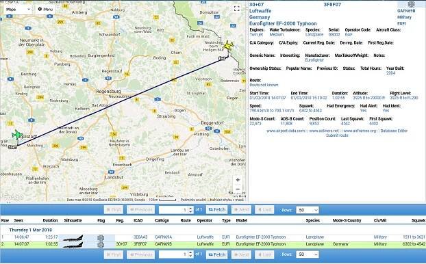 Gripeny se utkaly s německými Tajfuny v rámci cvičení Cross Border – CZECH AIR FORCE