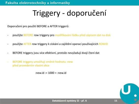 PPT - Databázové systémy II PowerPoint Presentation, free download - ID:6041471