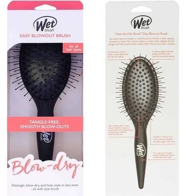 Wet Brush Easy Blow Out Brush kartáč na rozčesávání a foukání vlasů černý od 276 Kč - Heureka.cz