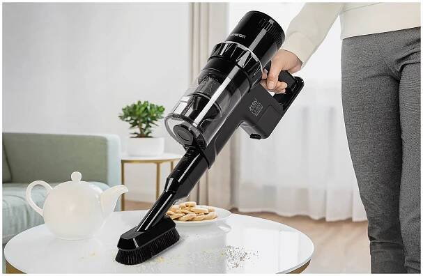 Sencor - Bezdrátový tyčový vysavač 2v1 250W/2200 mAh černá